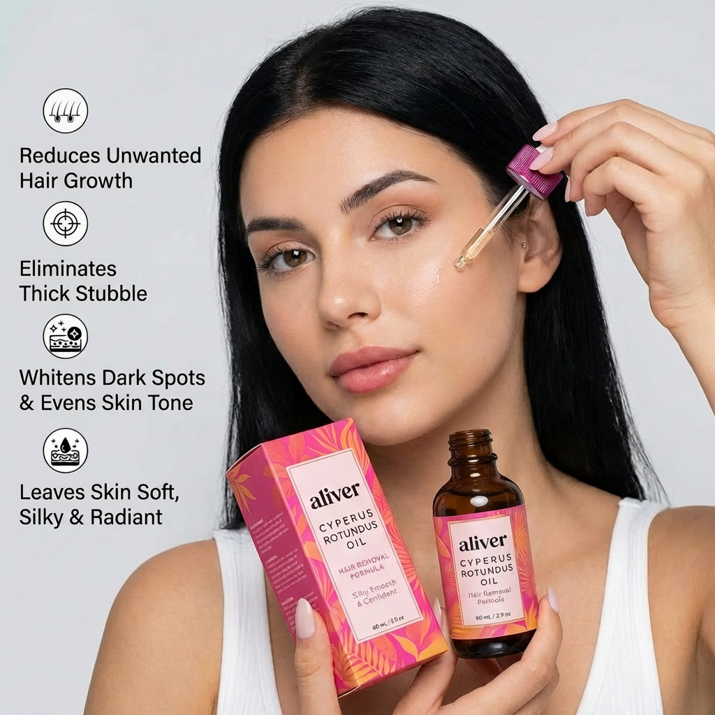 Hair Removal Oil – Naturally Smooth and Hair-Free