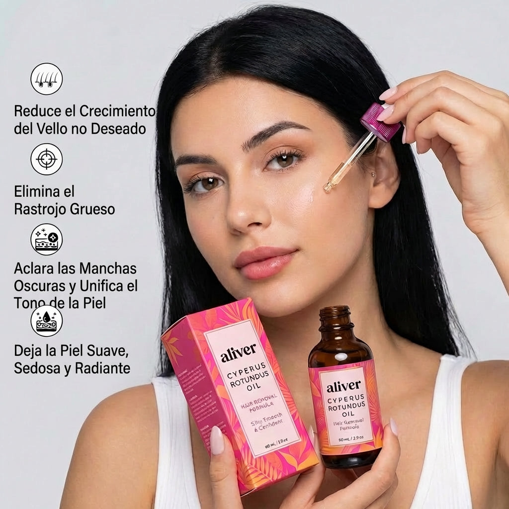 Aceite Depilatorio – Suave y Sin Vello de Forma Natural